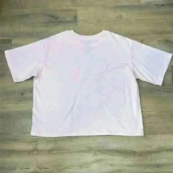 Eeyore shine like a star Juniors Crochet Graphic T with Short Sleeves, Sizes XL - Picture 5 of 7